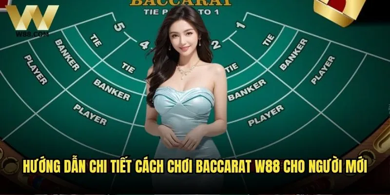 Làm thế nào để chơi Baccarat tại W88 hiệu quả nhất? 2 Hướng dẫn chi tiết cách chơi Baccarat W88 cho người mới
