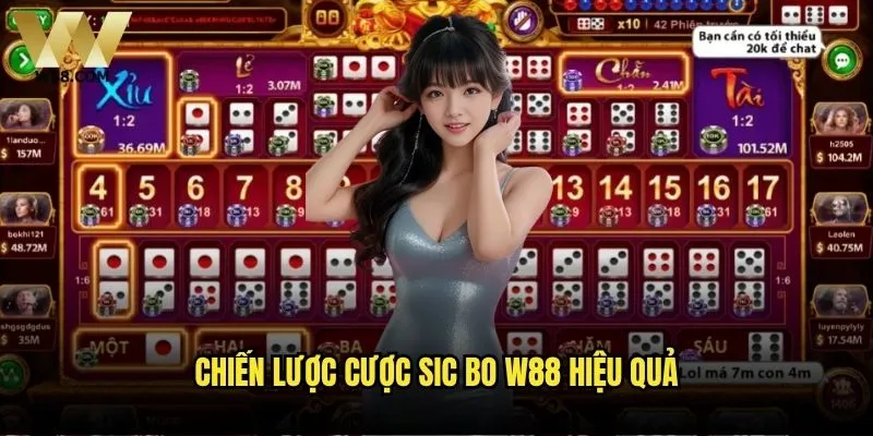 Cược Sic Bo tại W88 - Loại nào mang lại lợi nhuận tốt nhất? 2 Chiến lược cược Sic Bo W88 hiệu quả