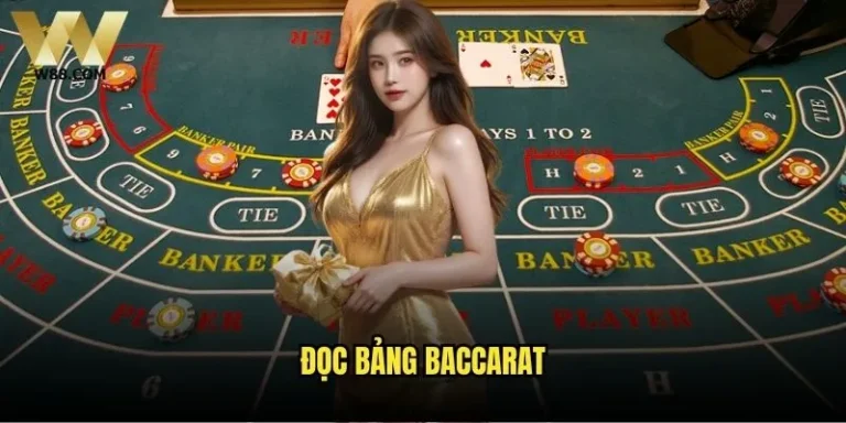 Bí quyết đọc bảng Baccarat chuẩn xác nhất tại W88 là gì? 1 Đọc bảng Baccarat