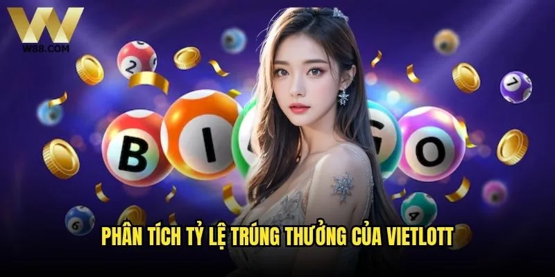 Vietlott có dễ trúng hay chỉ là may mắn khi chơi tại W88? 1 Phân tích tỷ lệ trúng thưởng của Vietlott