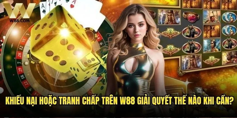 Khiếu nại hoặc tranh chấp trên W88 giải quyết thế nào? 2 Khiếu nại hoặc tranh chấp trên W88 giải quyết thế nào khi cần?