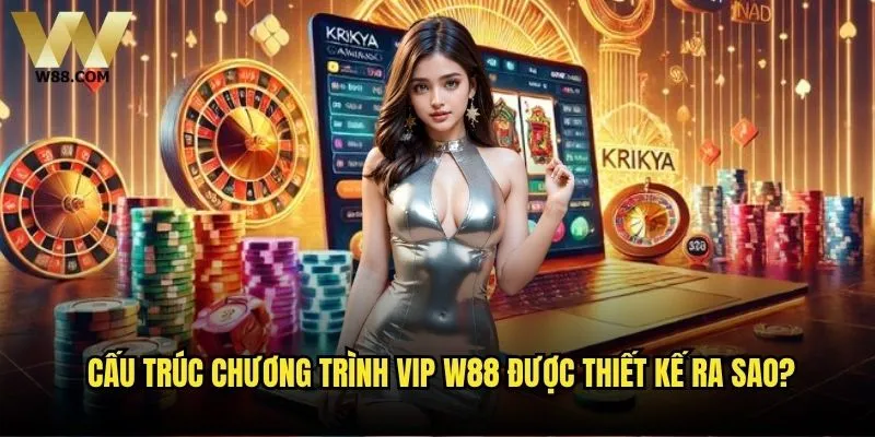 W88 có chương trình VIP hay hội viên cao cấp không - Review đặc quyền 1 Cấu trúc chương trình VIP W88 được thiết kế ra sao?
